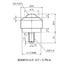 図面：PV20B-3×4C