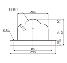 図面：PV260F·PV260FM