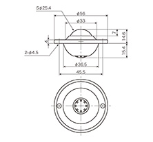 図面：PV50UH·PV50UHS