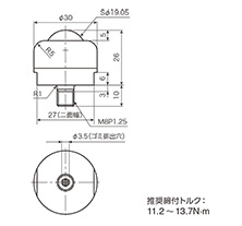 図面：PV50BH·PV50BSH