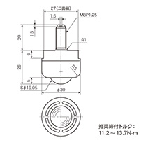 図面：PVS50B·PVS50BS