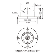 図面：PV400FH·PV400FHS