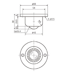 図面：PVS120F·PVS120FS