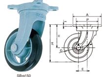 YODONO世殿/橡胶轮子中等负荷自由车/固定汽车,SB-g300